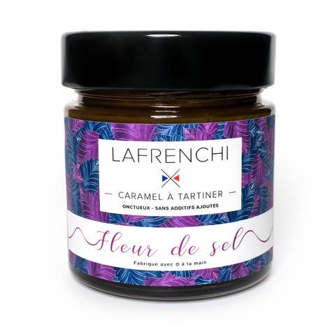 Caramel Fleur de Sel spread for wholesale by Baron & Chassaing