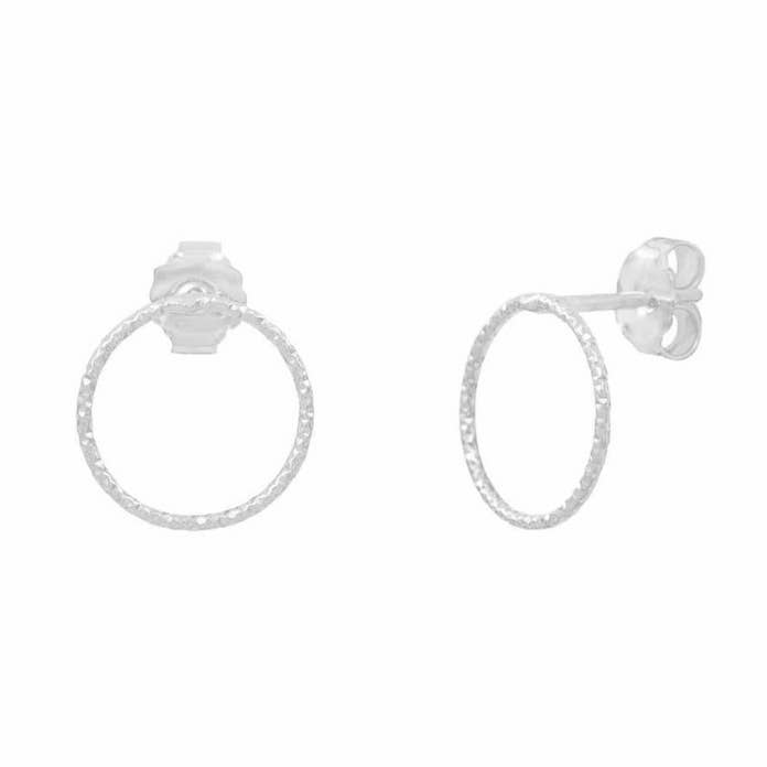 Boucles Cercle Diamanté pour la vente par Anaïs BEARD