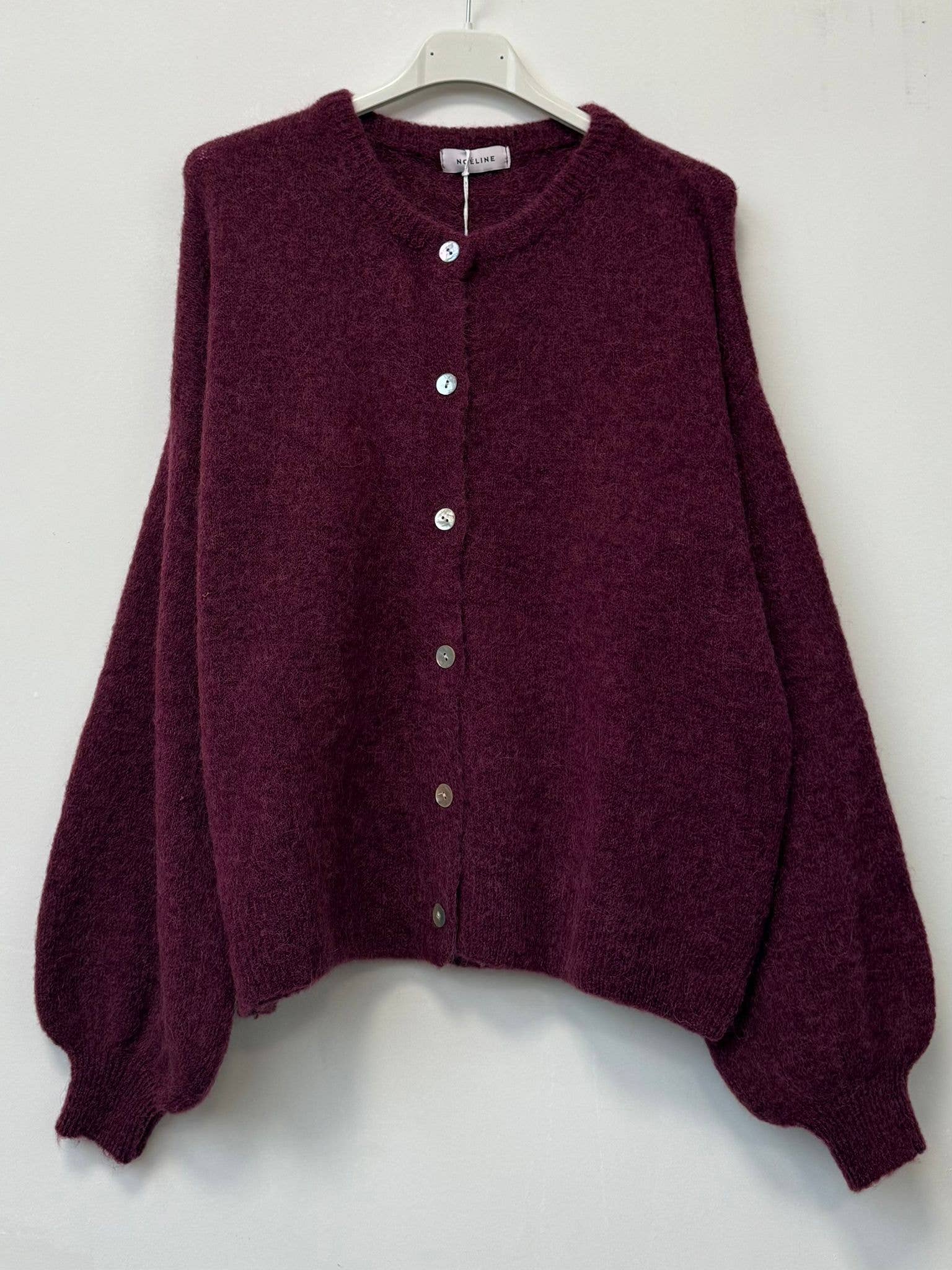 NOELINE - Vente Cardigan – femme - Cardigan en alpaga superfine et laine 75509