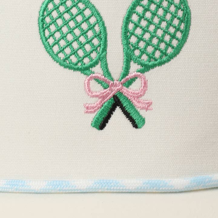 Fashion City – wholesale Truckerkeps – Unisex – Keps med broderade tennisracketar och band4