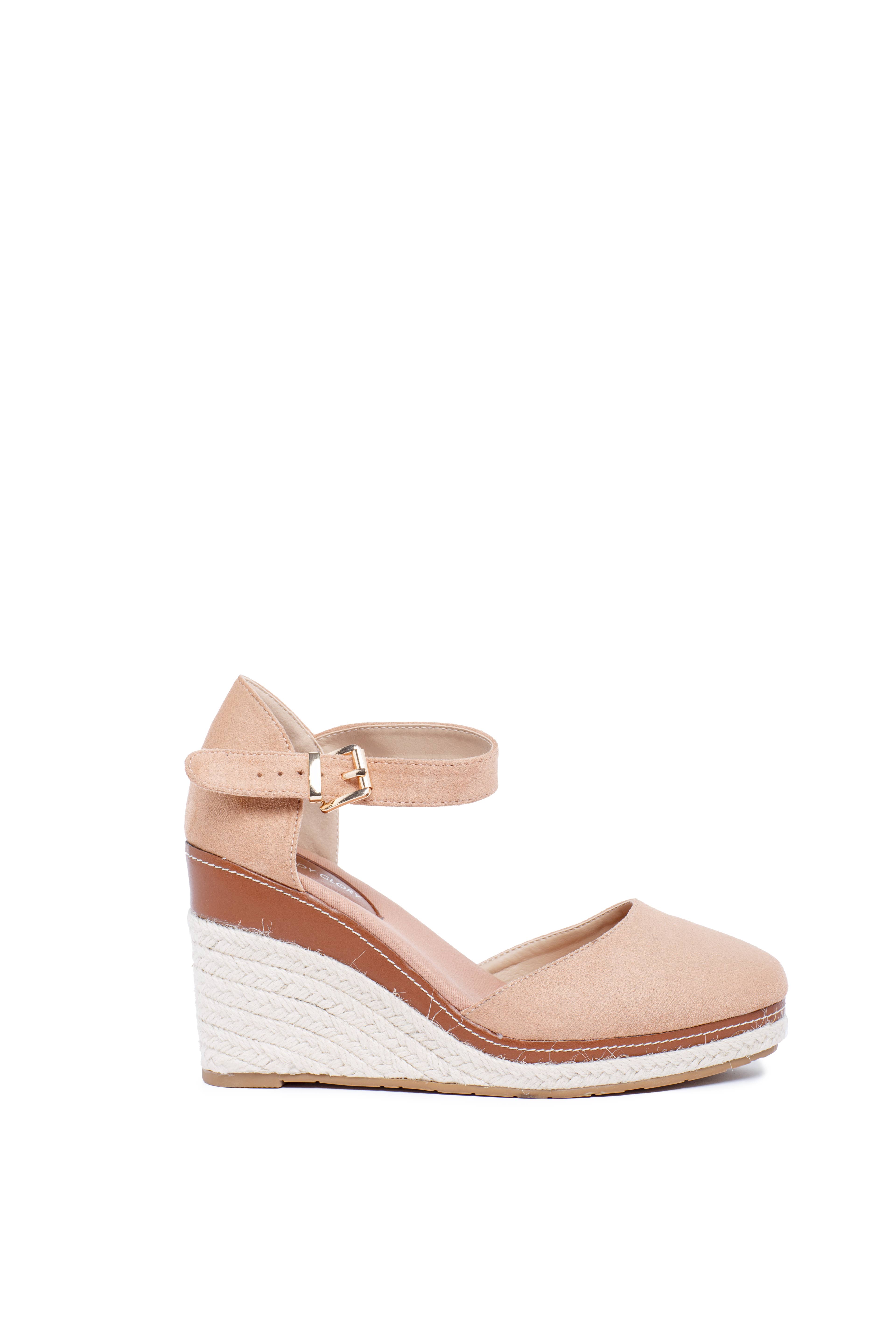 LADY GLORY - Wholesale Wedges - Women's - Wedge espadrille sandals in suede6