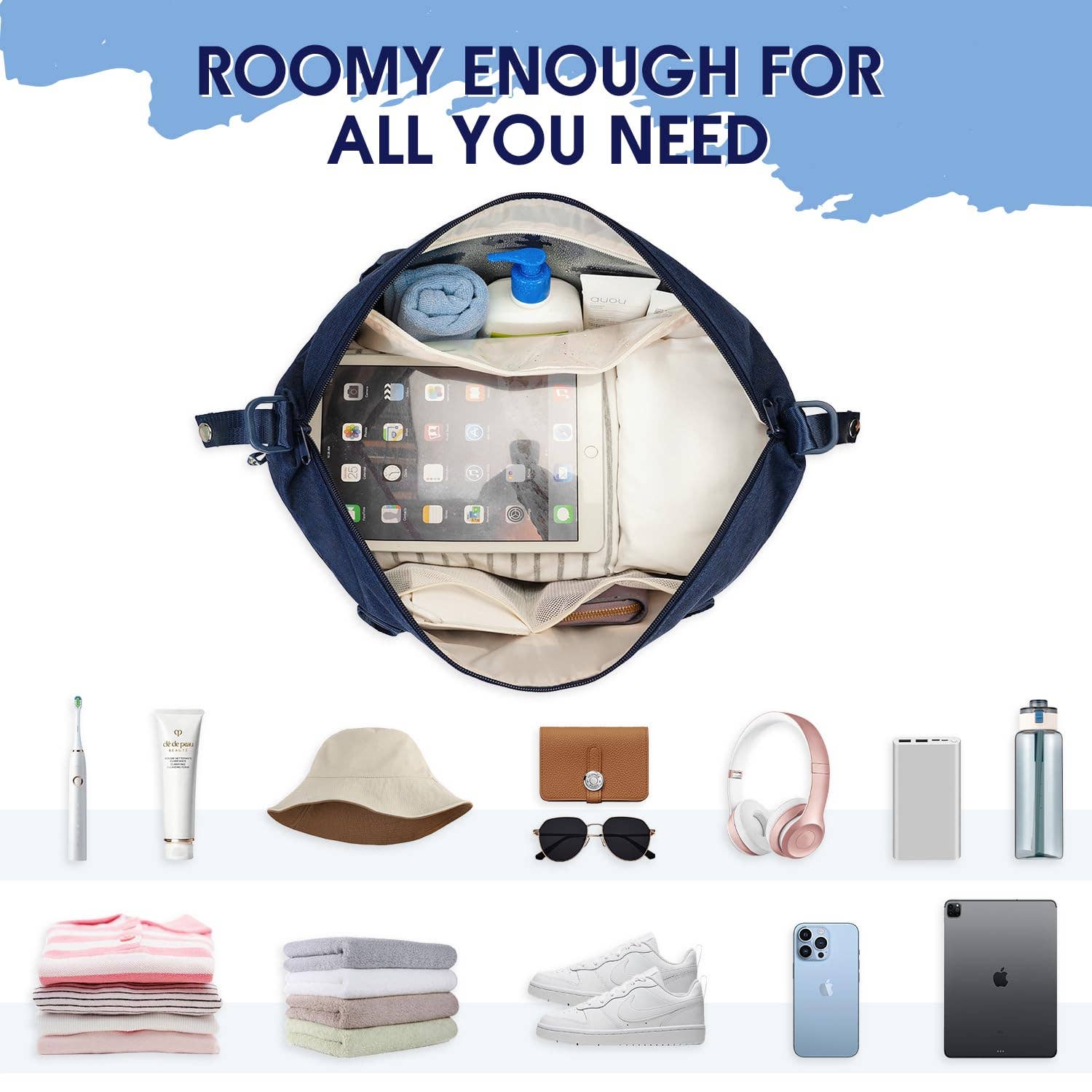 wandf - Wholesale Luggage - WF3417 Travel Bags Set Duffel Bag For Spirit Airlines37