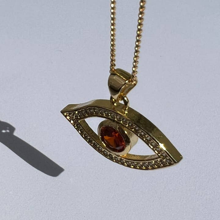 23North Jewelry - Wholesale Pendant/Charm Necklace - Red Evil Eye Amulet Necklace3