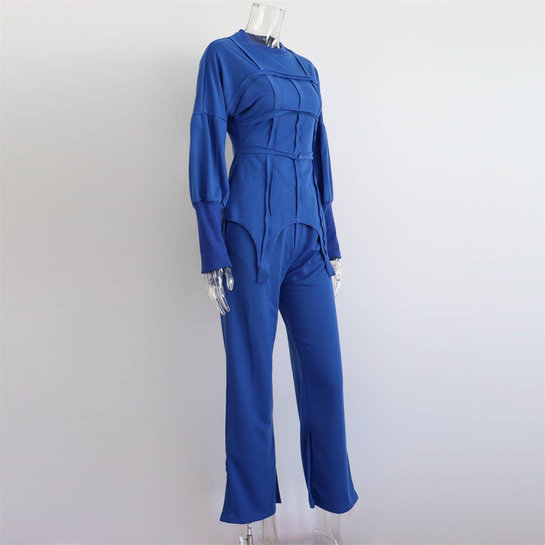 Rosa Clothing - Wholesale Top & Pant Set (NOT Loungewear) - Women's - Fashion sweatshirt set trouser set15