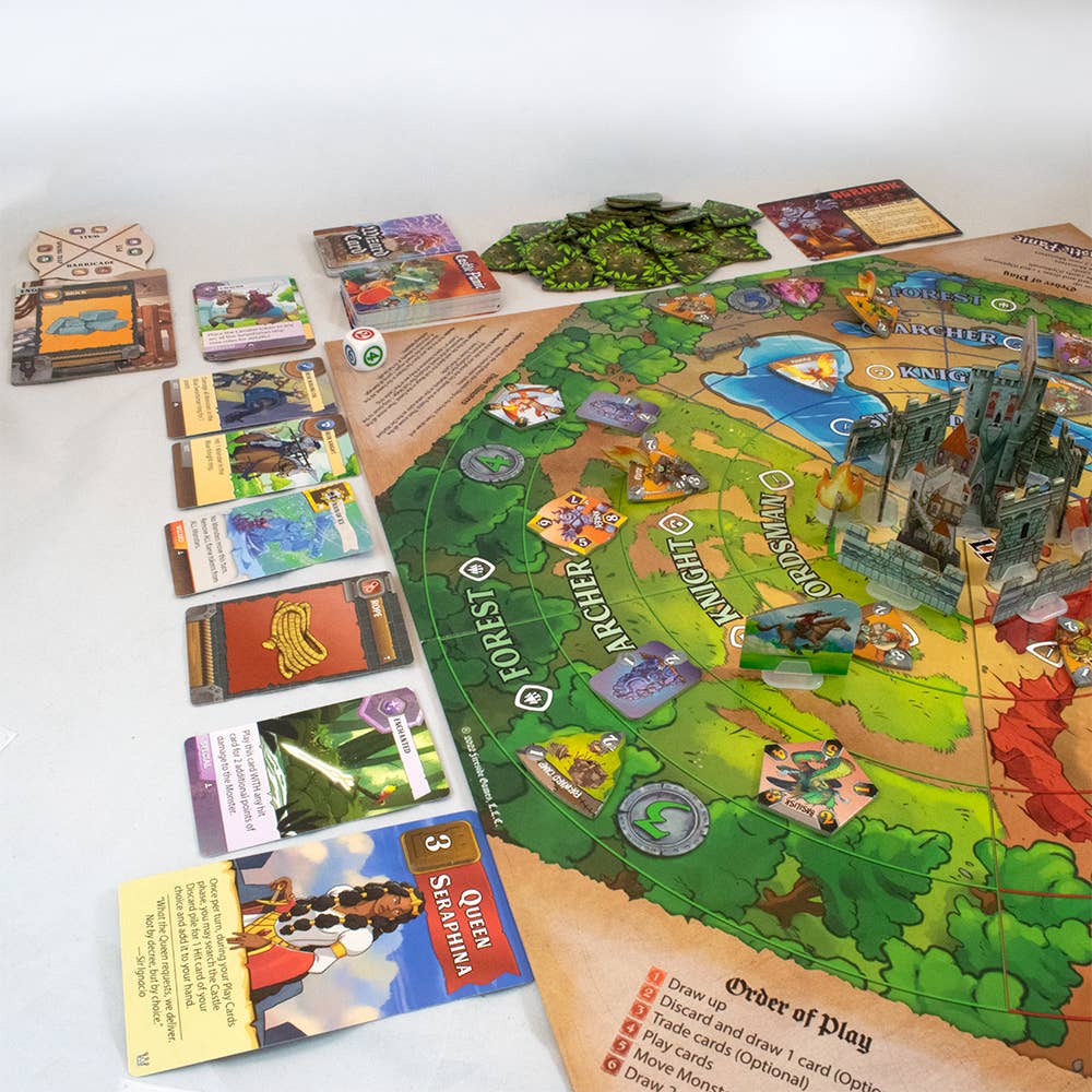 Fireside Games - Wholesale Board Game - Castle Panic Big Box Board Game Second Edition3