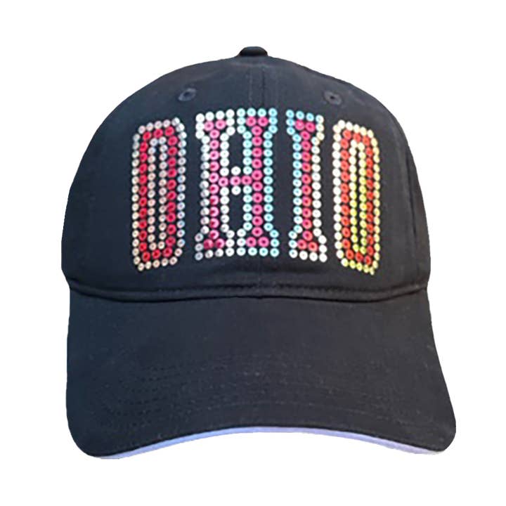 Ohio Sequin Hat for wholesale by The Alabama Girl