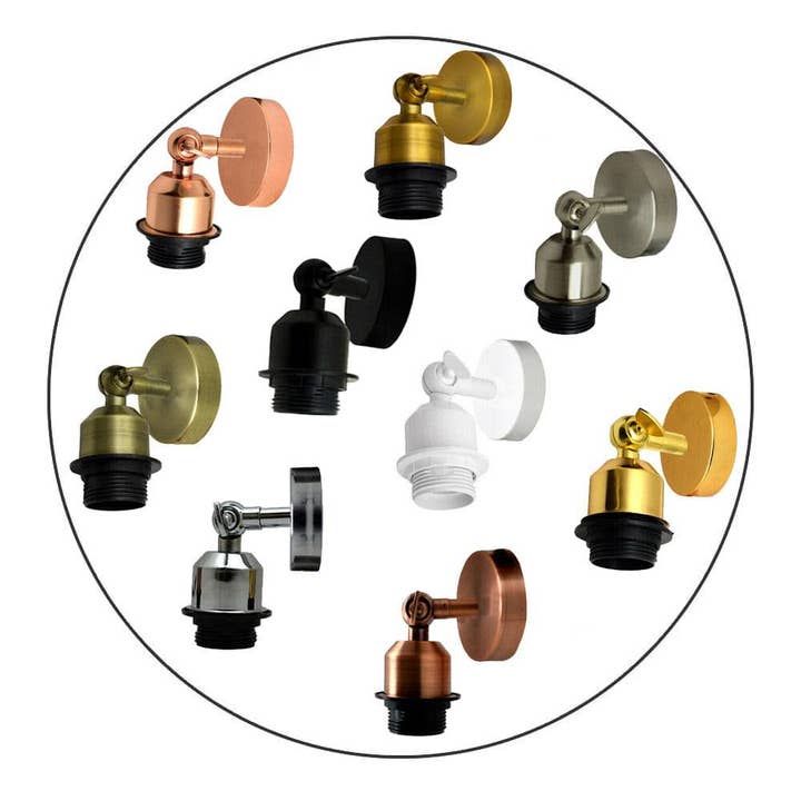 Lampes murales de porche à éclairage unique industriel vintage pour la vente par Ledsone