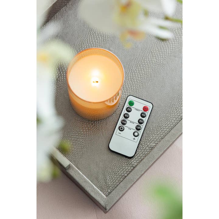 A&B Home Group Inc. – Engroshandel Flammeløst stearinlys – S/3 Realistiske Flammeeffekt LED Vokslys med Fjernbetjening - Rav5