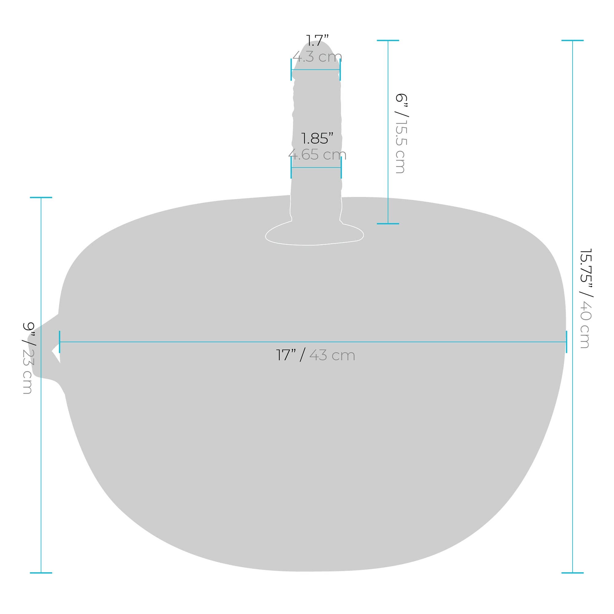 Lux Fetish Store – Engroshandel Sexlegetøj – Oppustelig sexstol med vibrerende dildo6