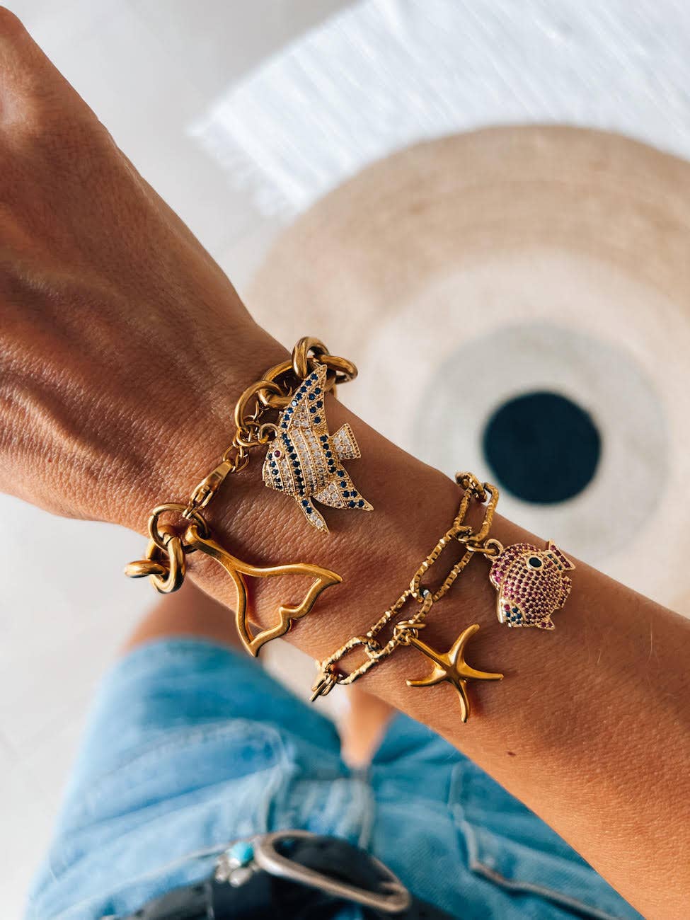 Goupi - Wholesale Charm/Dangle Bracelet - Steel chain fish bracelet1