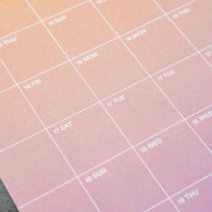 Yearcalendar - Wholesale Calendar - 2026 Gradient 40x100cm8