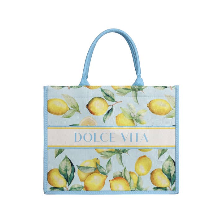 STELLA GREEN - Vendita all'ingrosso Borsa tote - Donna - Borsa shopper “Dolce Vita” con limoni