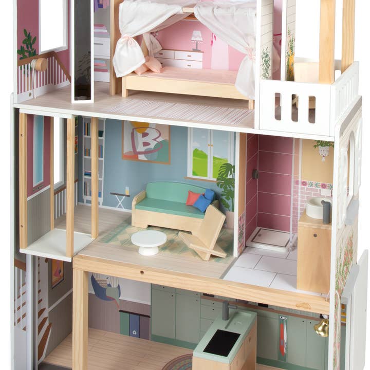 small foot - Wholesale Doll Accessory Kit - Kids - Dollhouse Dream Villa XL | Dollhouses | Wooden Toys5