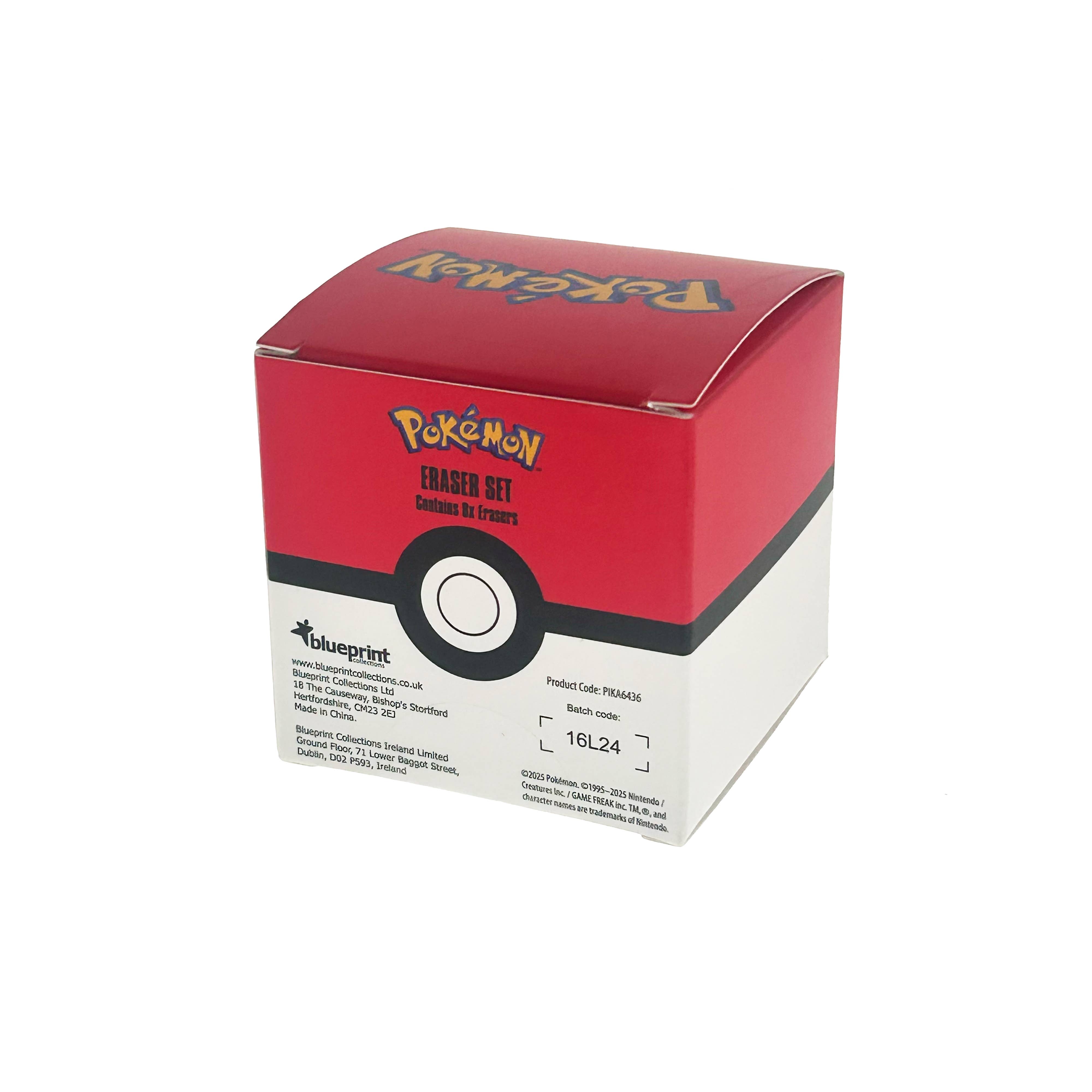 Blueprint Collections – wholesale Eraser – Child – Pokemon Pika Eraser Set1