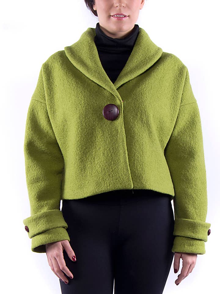Green jacket for wholesale by LA HIGUERA DE GRAZALEMA