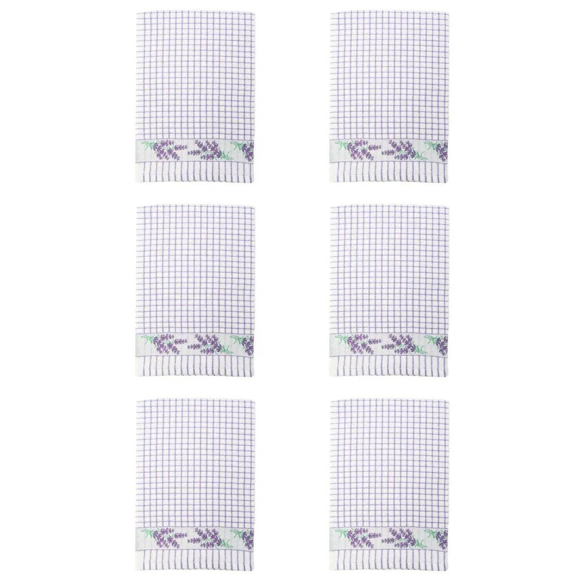 Dublin Gift Company - Wholesale Tea Towel - Poli Dri Jacquard Lavender Sprig Tea Towel6