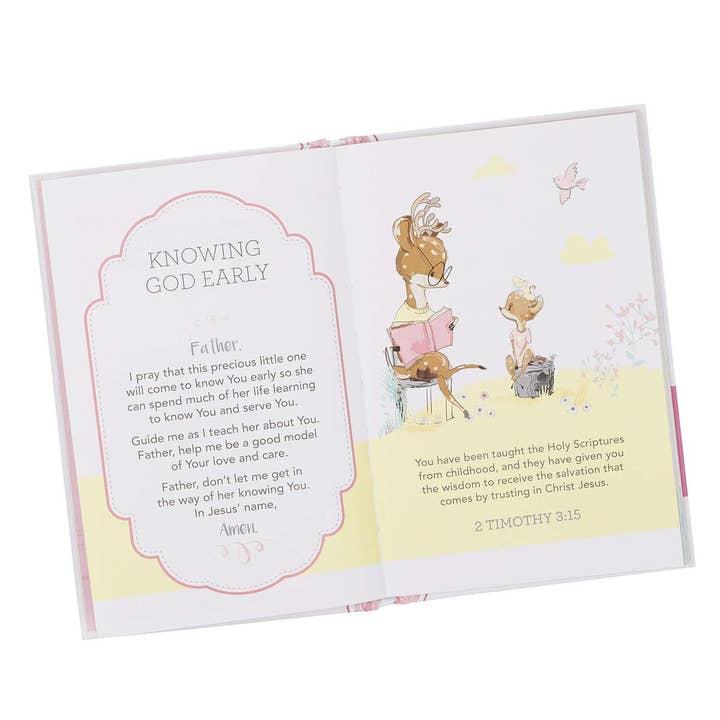 Christian Art Gifts - Wholesale Book - Kids - Kid Book Prayers for My Baby Girl Padded Hardcover