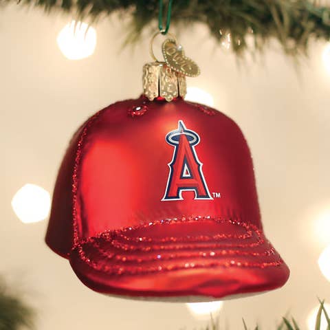 Angels Baseball Cap Ornament for wholesale by Old World Christmas