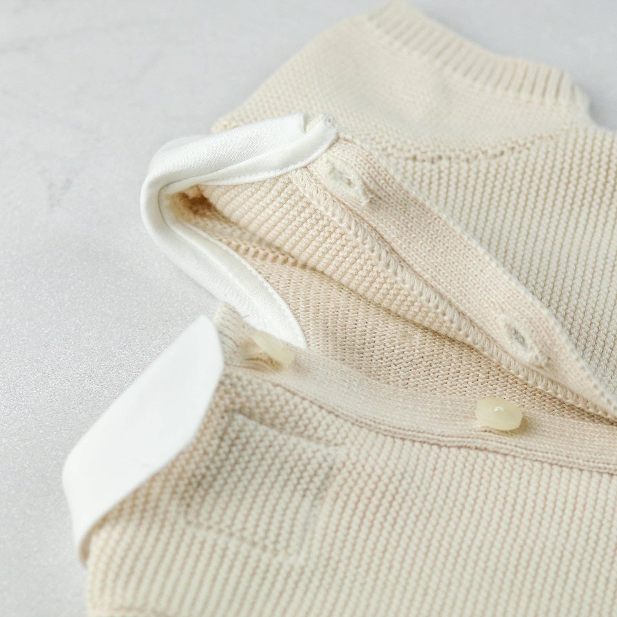 Emile Et Rose - Venta al por mayor Peto - Bebés - Mameluco de punto unisex para bebé Java en color piedra9