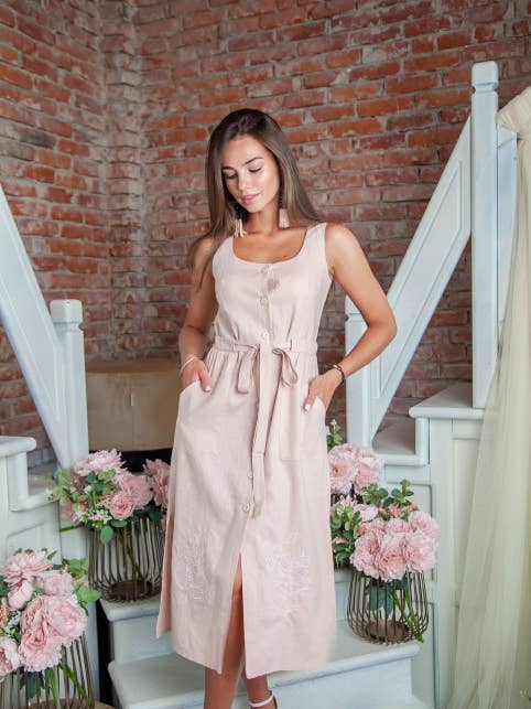 Vestido bordado In Love para venta al por mayor de Galychanka