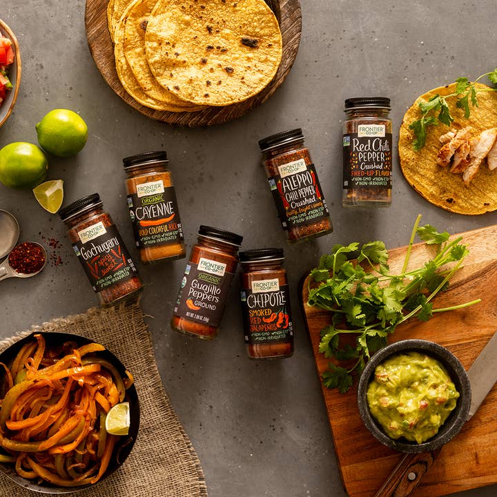 Frontier Co-op - Wholesale Dried Spice - Aleppo Chili Pepper, Crushed, Kosher, 10K Heat Units 1.34 Oz2