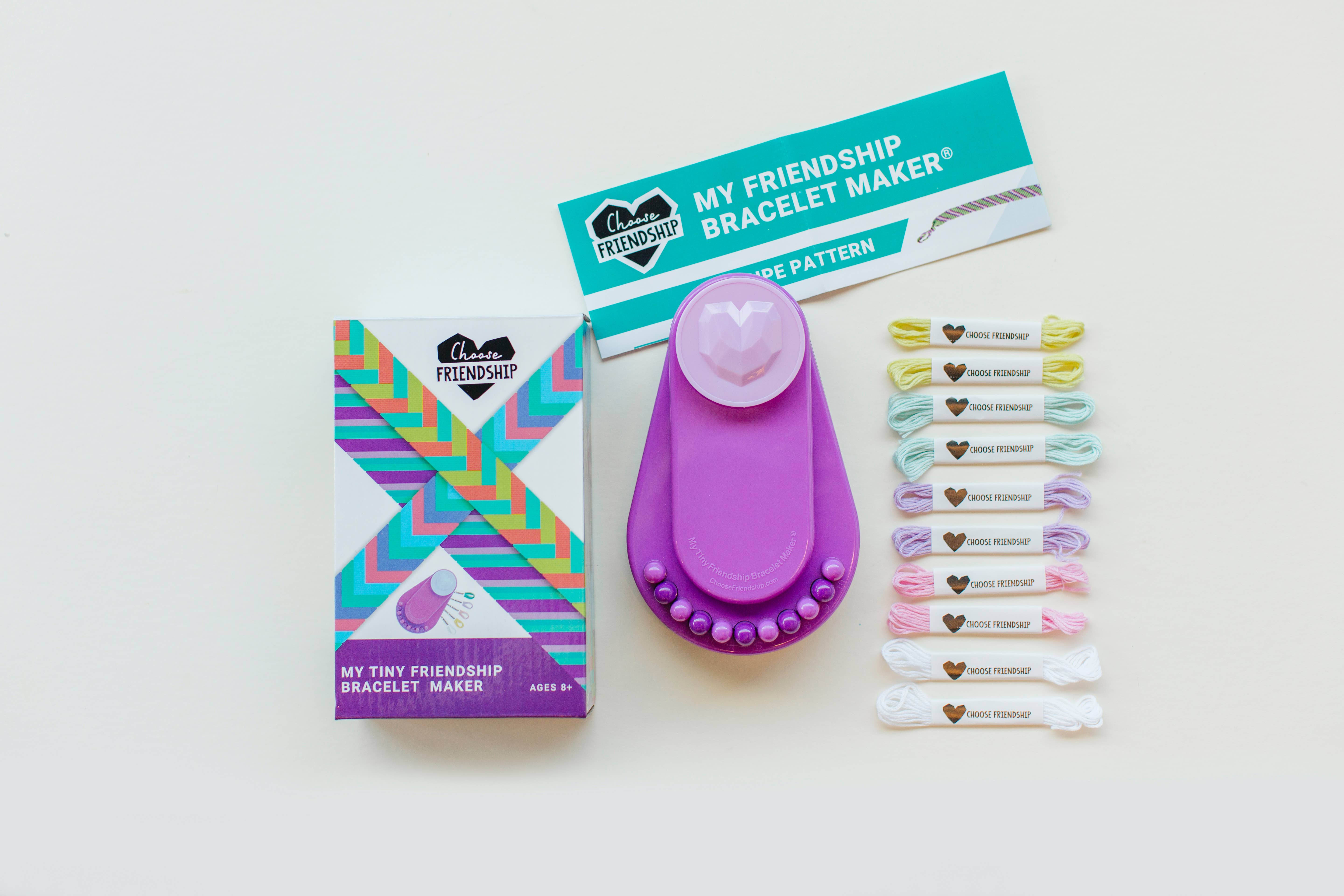 Choose Friendship - Wholesale DIY Jewelry - Kids - My Tiny Friendship Bracelet Maker Craft Kit - Gift for Girls4