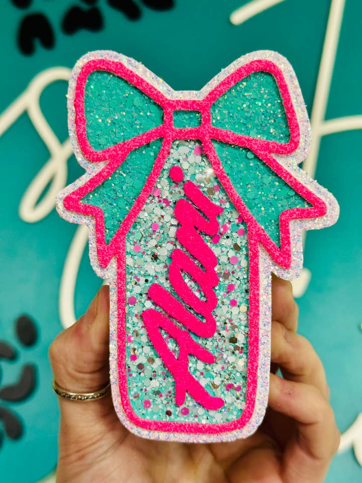 Alani w/ Bow Car Freshie for wholesale by Sassy Fras Couture