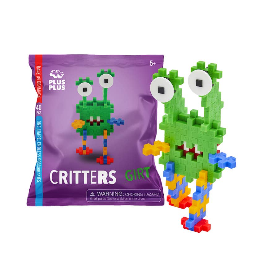 Plus-Plus USA - Vente Kit de construction de jouet – enfant - Présentoir 48 pièces Critters4