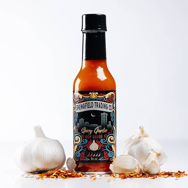 Spicy Garlic Hot Sauce for wholesale by Springfield Trading Co
