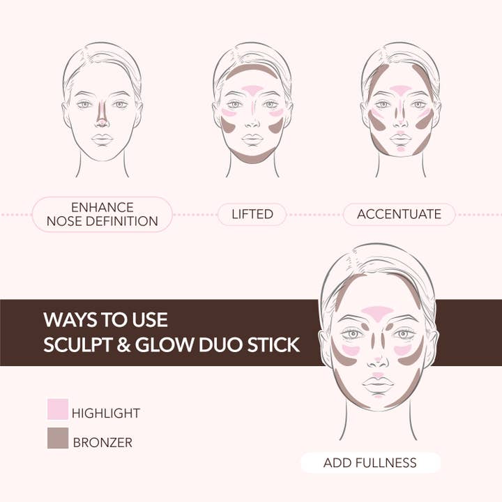 Moira Cosmetics - Wholesale Makeup Contour - Moira Makeup Display Liquid Contour & Duo Stick 48pcs6