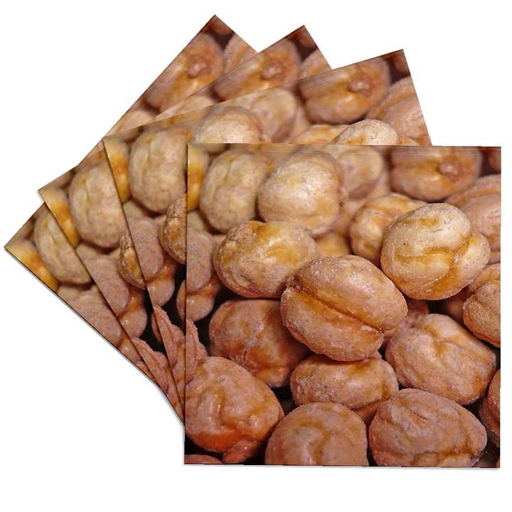 3dRose - Vendita all'ingrosso Sottobicchiere - 3dRose, Fotografia ravvicinata di ceci, Sottobicchiere