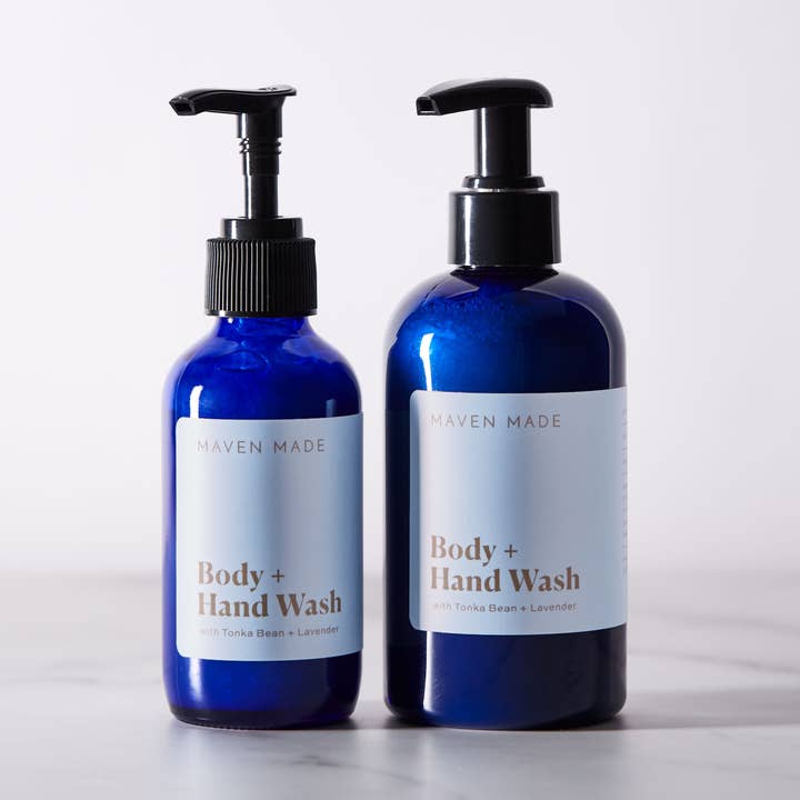 Maven Made - Wholesale Body Wash/Shower Gel - Tonka Bean and Lavender Hand and Body Wash0