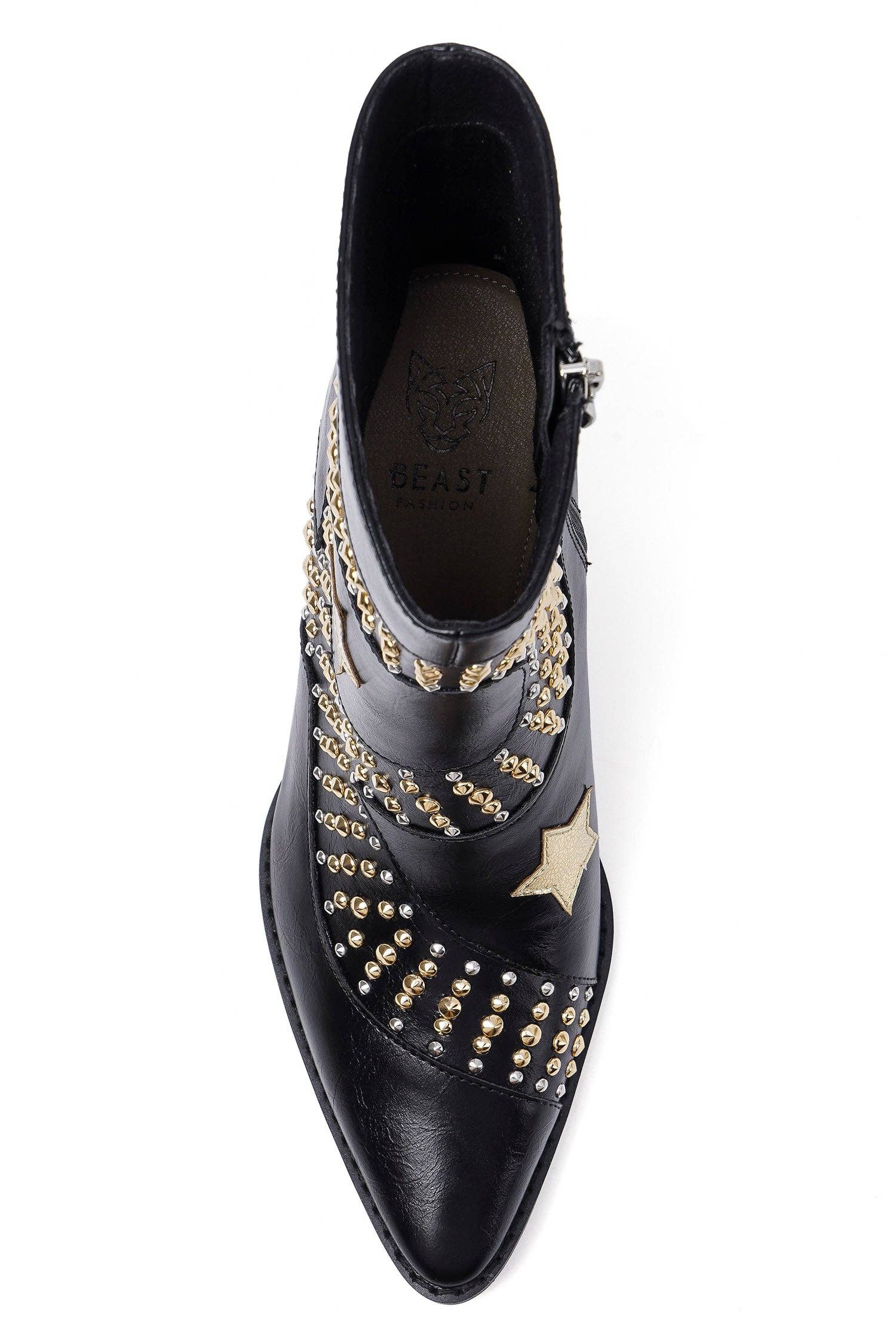 BEAST FASHION – wholesale Cowboystövlar - Dam – ARISA-80 Stjärnspäckade västerländska cowboystövlar4