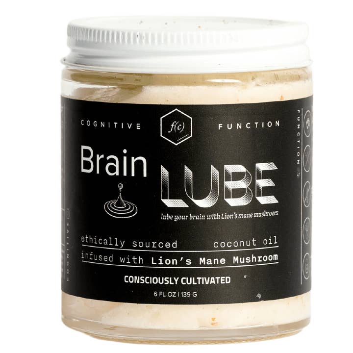 Cognitive Function - Wholesale Oral supplement/vitamin - Brain Lube | Lion's Mane Coconut Oil