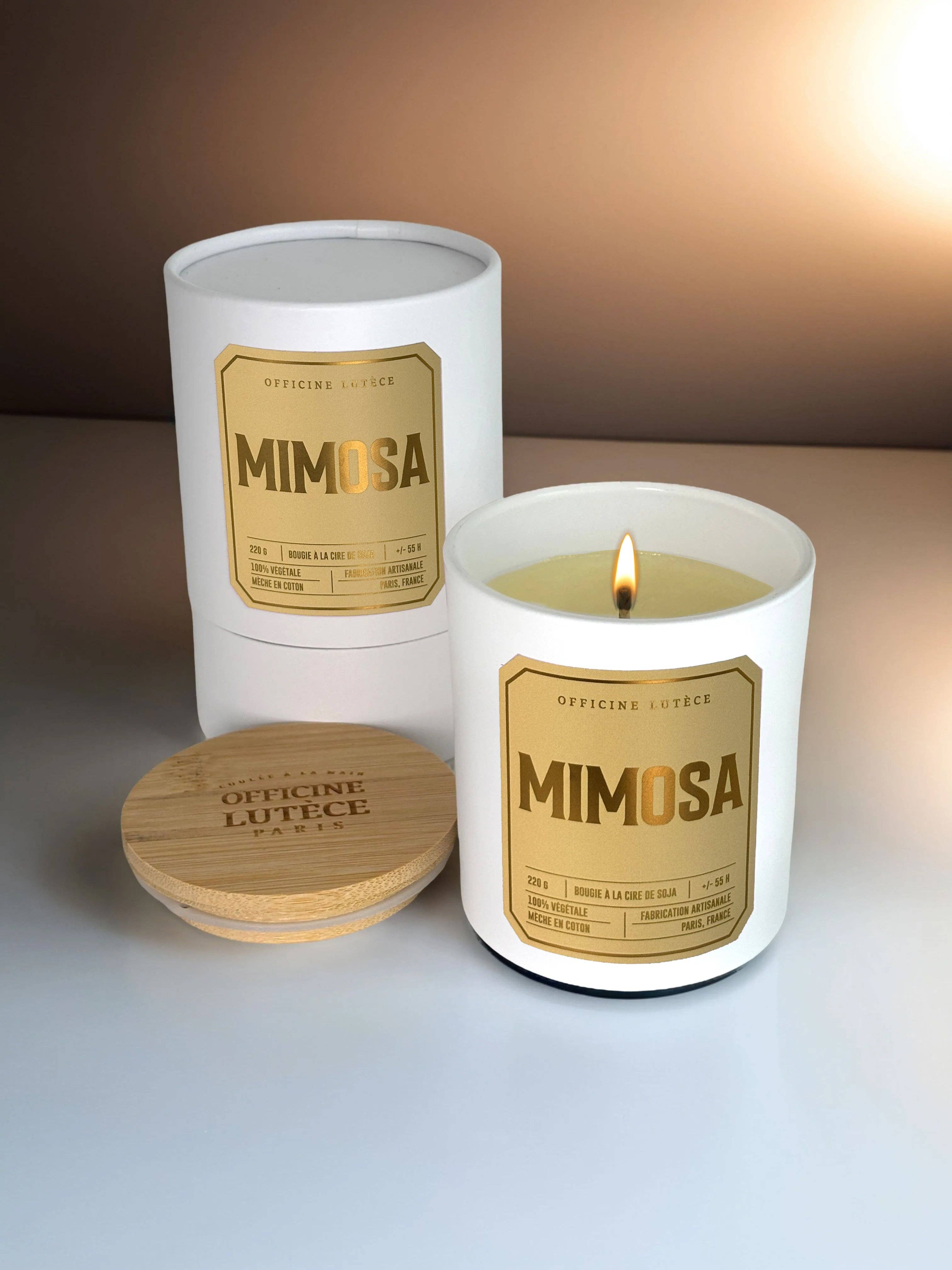 Officine Lutèce - Wholesale Jar/Filled Candle - Mimosa - Scented candle0