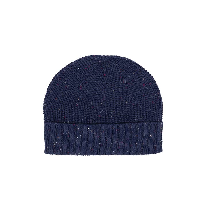 Sprinkle Knit Beanie | Patriot Blue for wholesale by Frogs & Dogs