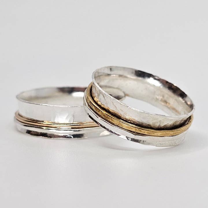 Jaclyn Nicole - Wholesale Band/Stacked Ring - Presence Spinner Rings1