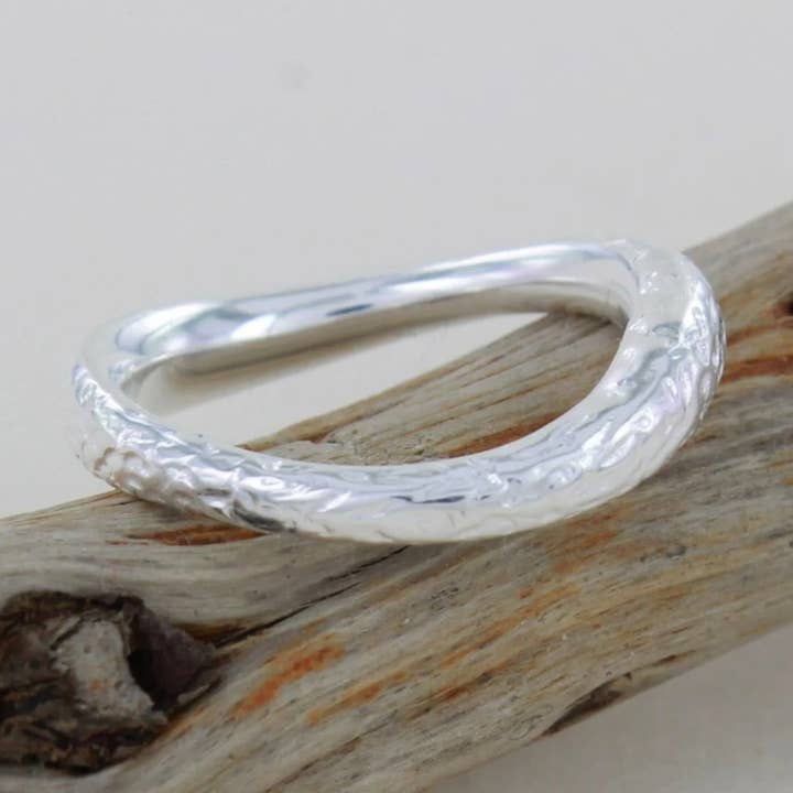Anillo de madera Driftwood de Plata para venta al por mayor de REEVES & REEVES