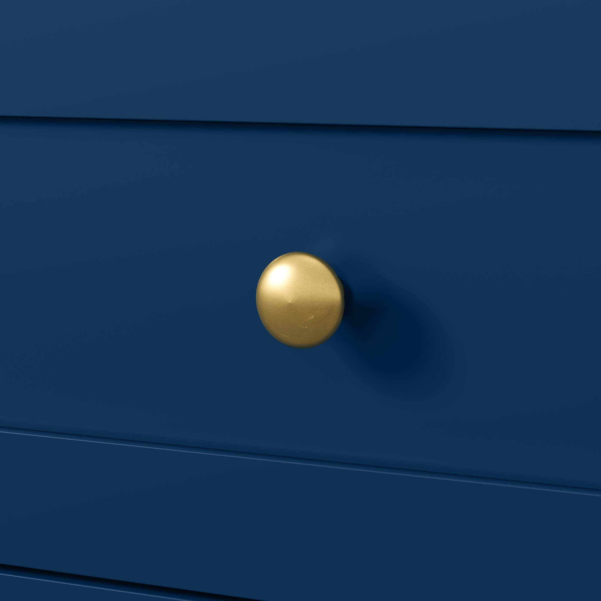 Heynemo - Vente Armoire - Table de chevet à 3 tiroirs, grande table de chevet avec rond doré23