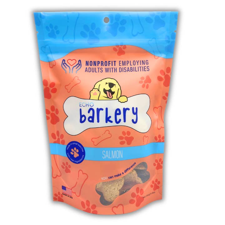 Salmon Dog Biscuits for wholesale by ECHO Barkery