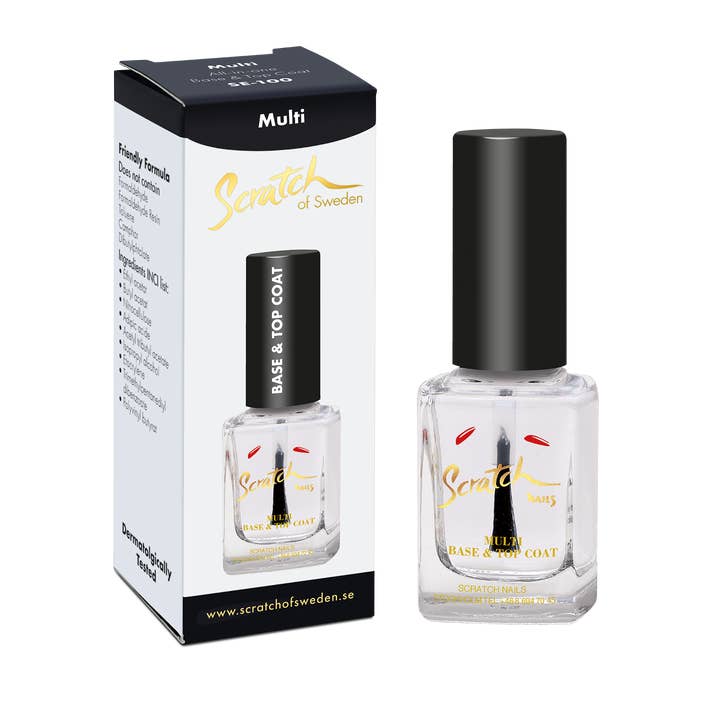Scratch Multi Base & Top Coat for wholesale by Scratch of Sweden