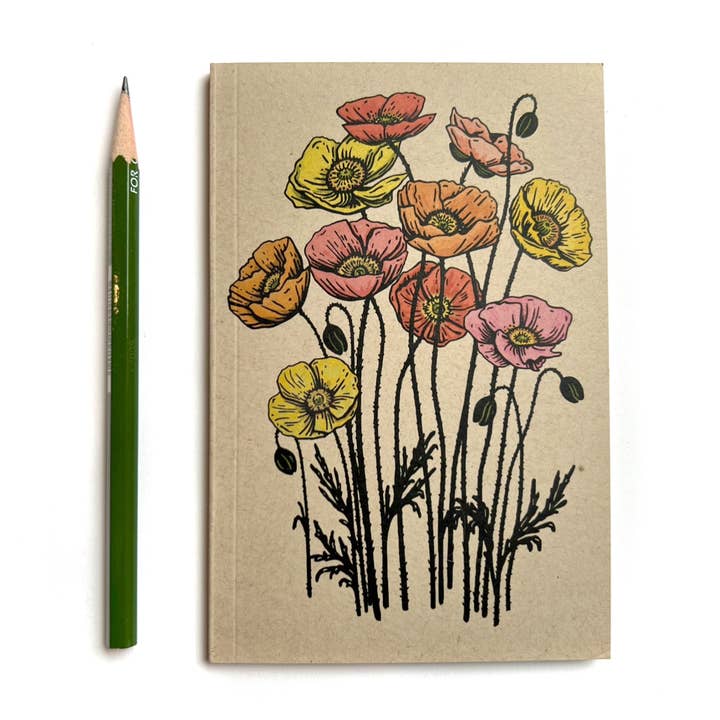 Little Lark - Wholesale Journal/Diary - Icelandic Poppies JournalĀ 2
