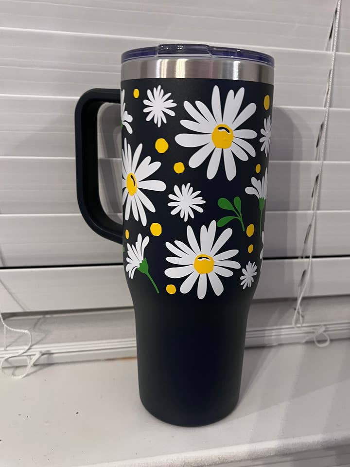 Daisy beker van 40 oz voor wholesale door Olivia Reagan Designs