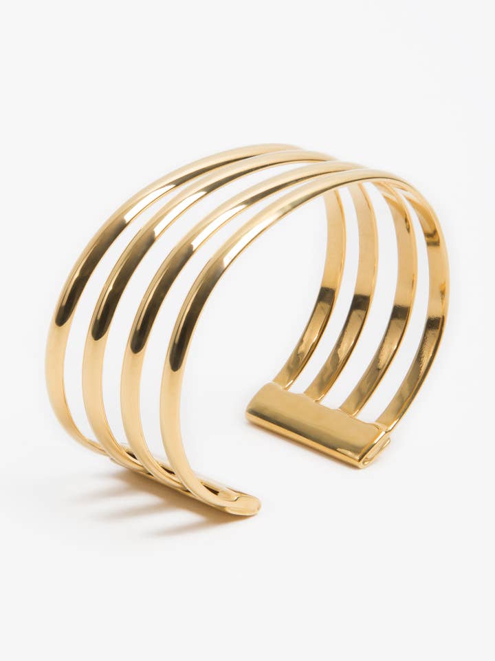 242633 - Pendientes Calcuta de Oro para venta al por mayor de Daniel Espinosa Jewelry