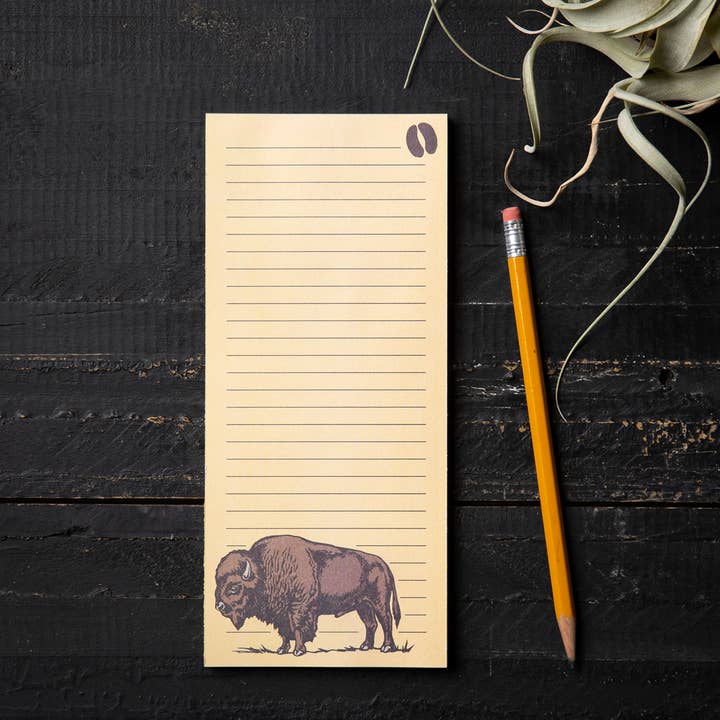 Counter Couture - Wholesale Notepad - Bison Magnetic Notepad | Lined Pages | Made in USA2