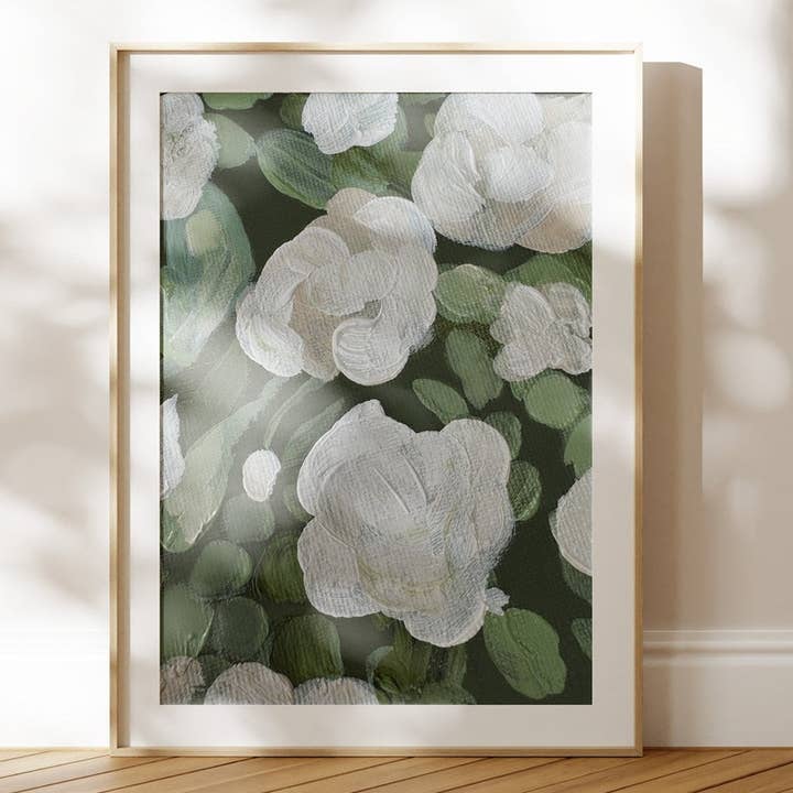 Abstrakt Blommålning Tryck för wholesale av Emily M Art and Design