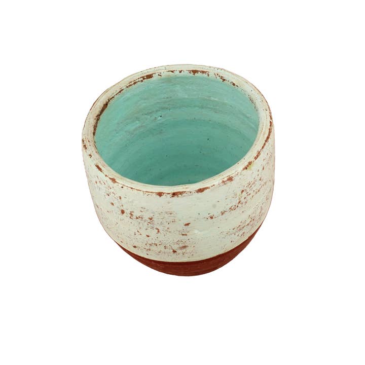 My Amigos Imports - Wholesale Candle Holder - Santa Fe Jarâ„¢ Candle Vessel-Two Tone-Three Color Choices