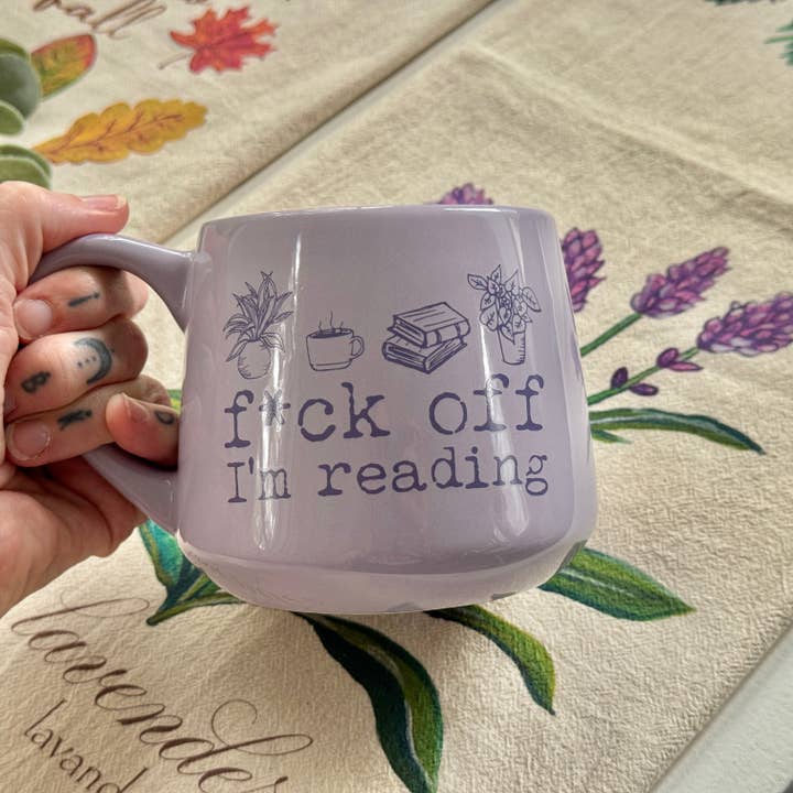 Moonlight Makers - Wholesale Coffee Mug - Funny Mug - F*ck Off I'm Reading - 16oz - Book Lovers Gift3