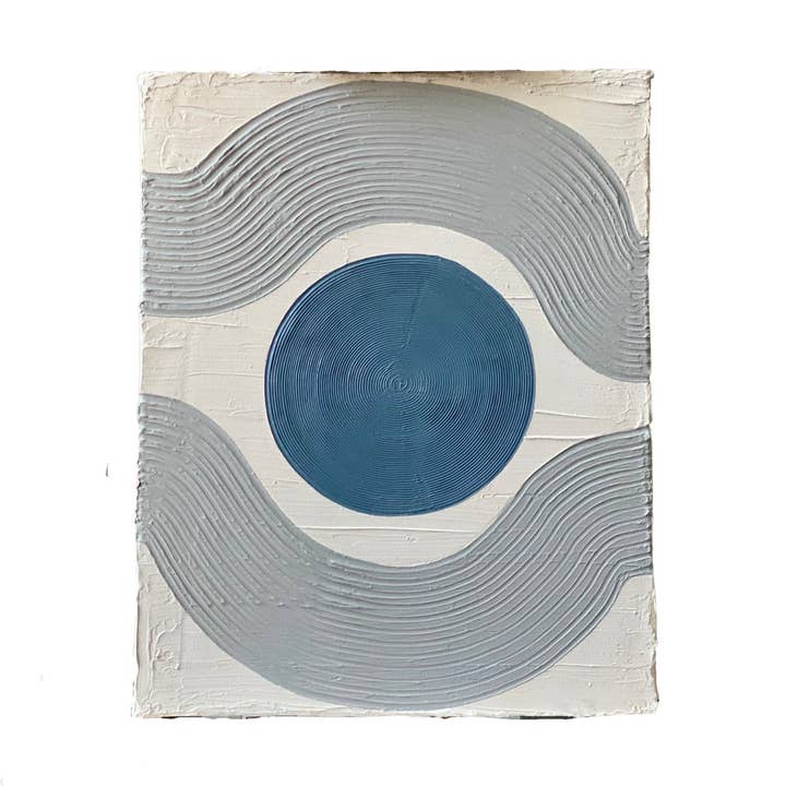 “Olho azul”//16" x 20" por atacado de Seneca Avenue Arts