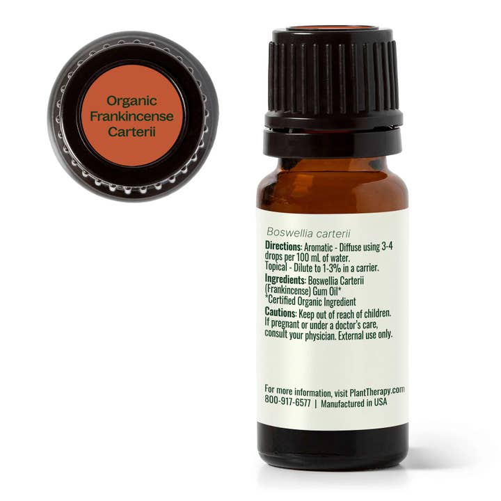 Plant Therapy - Wholesale Essential Oil - Organic Frankincense Carterii Essential Oil 10 mL6